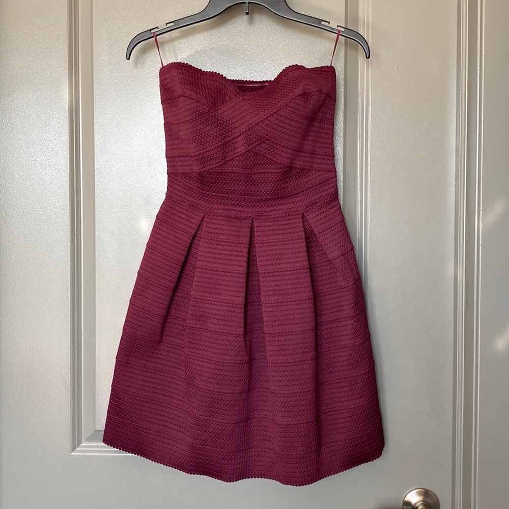 Stretchy Plum Express Dress